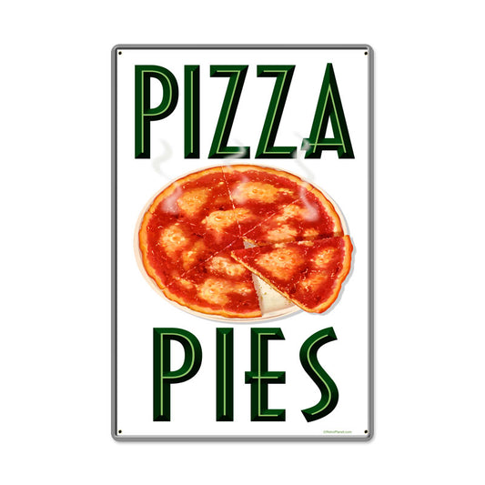 Hot Pizza, Food and Drink, Metal Sign, 16 X 24 Inches