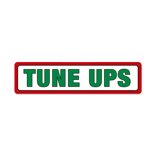 Texaco Tune Ups, Automotive, Metal Sign, 20 X 5 Inches