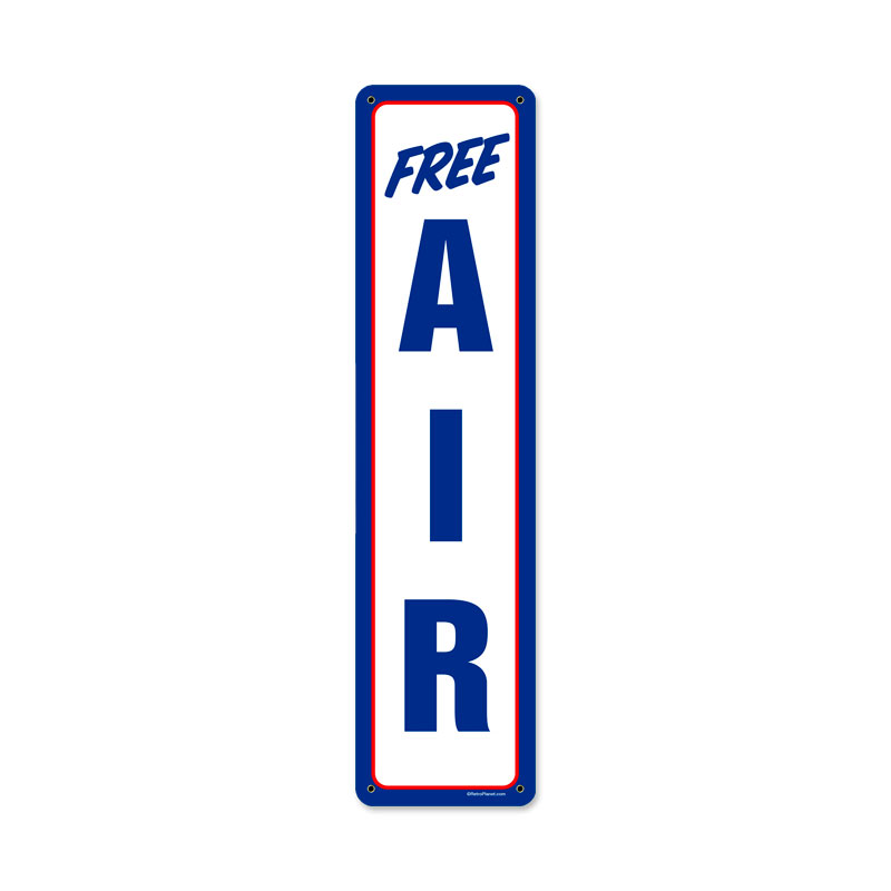 Air Mobil, Automotive, Metal Sign, 5 X 20 Inches