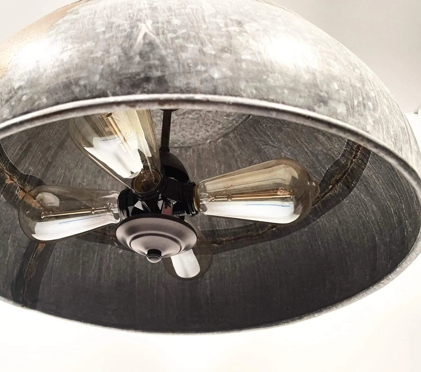 Jumbo Rustic Bucket Chandelier