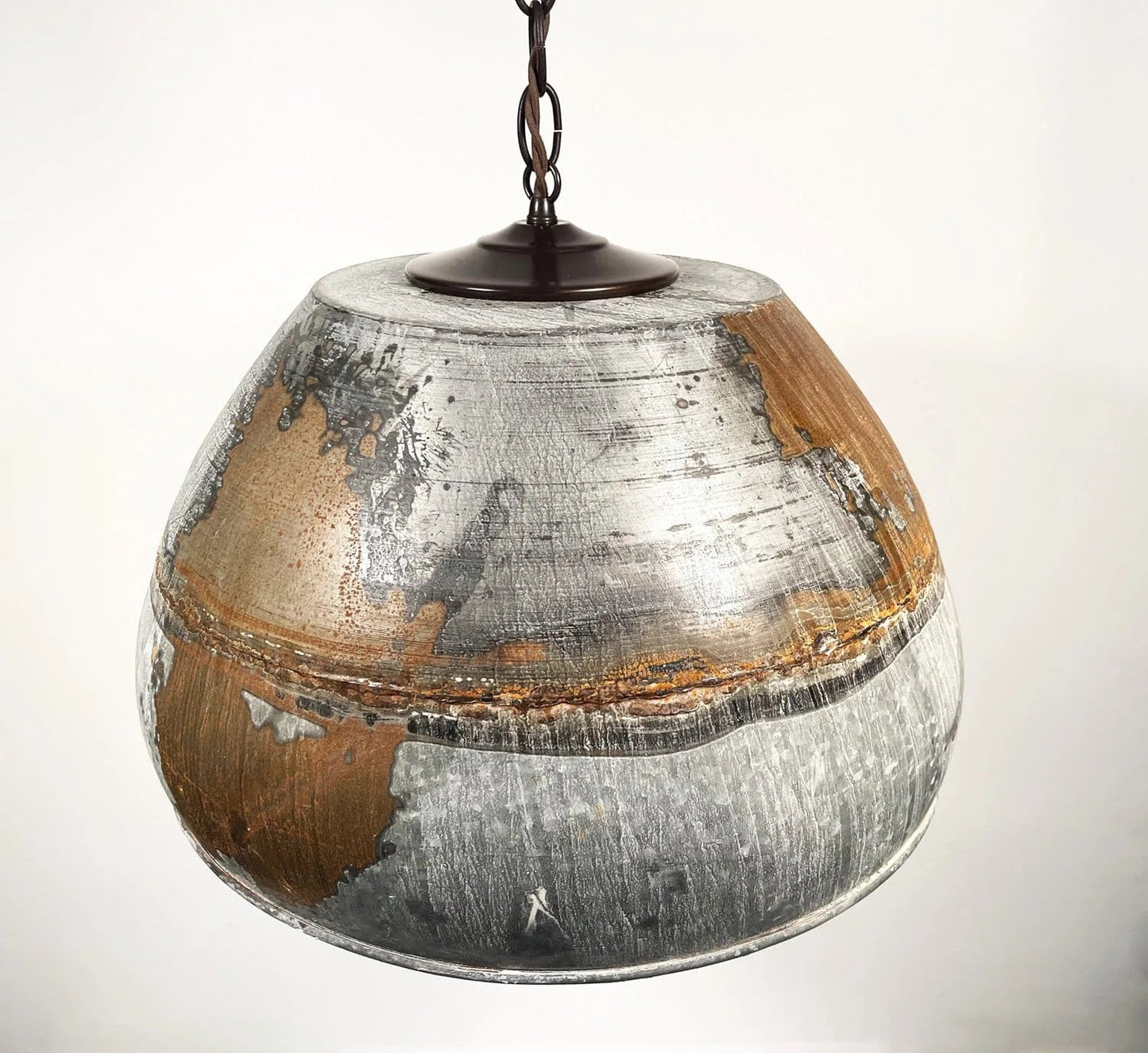 Jumbo Rustic Bucket Chandelier