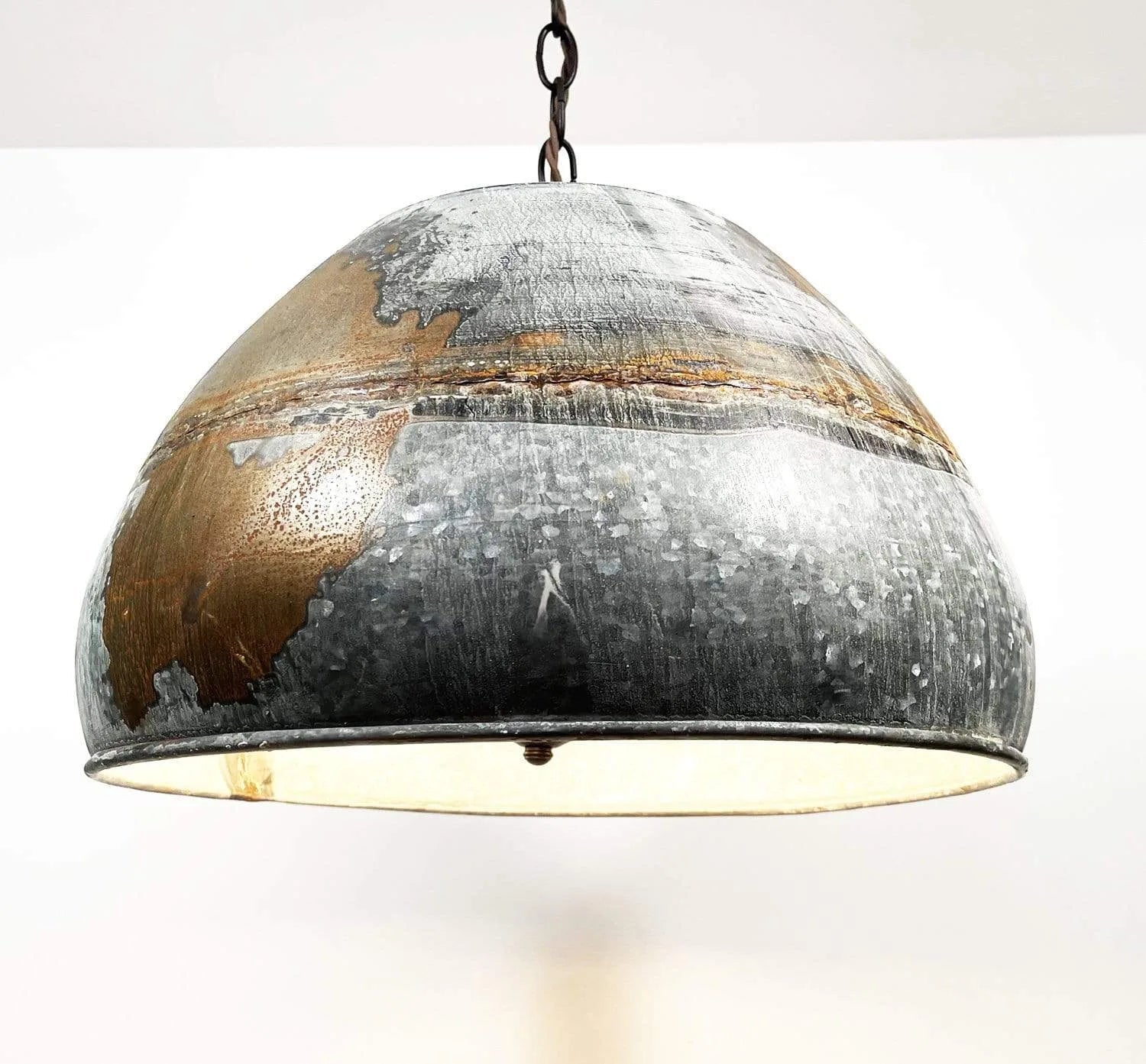 Jumbo Rustic Bucket Chandelier