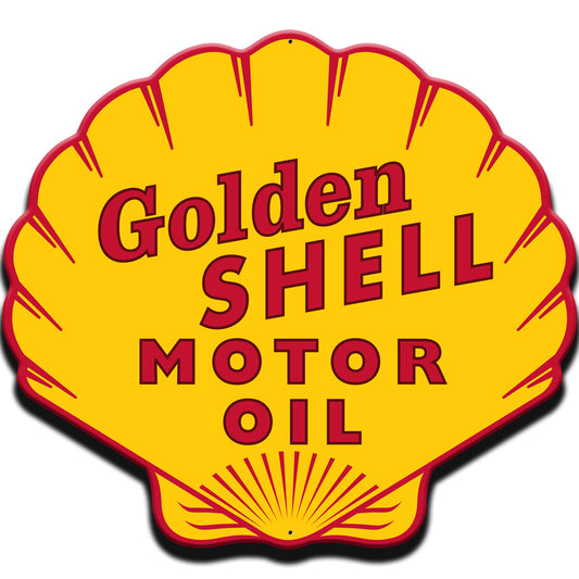 Golden Shell, Licensed Products/Shell, Plasma, 24 X 22 Inches