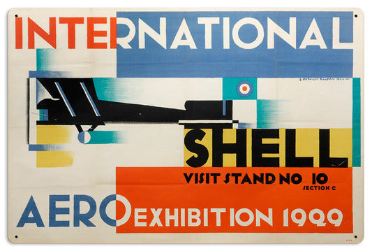 International Exhibition, Licensed Products/Shell, Metal Sign, 24 X 16 Inches