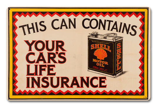 Can Life Insurance, Featured Artists/Shell, Satin, 12 X 18 Inches