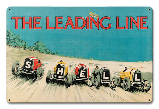 Shell Leading The Line, Featured Artists/Shell, Satin, 18 X 12 Inches