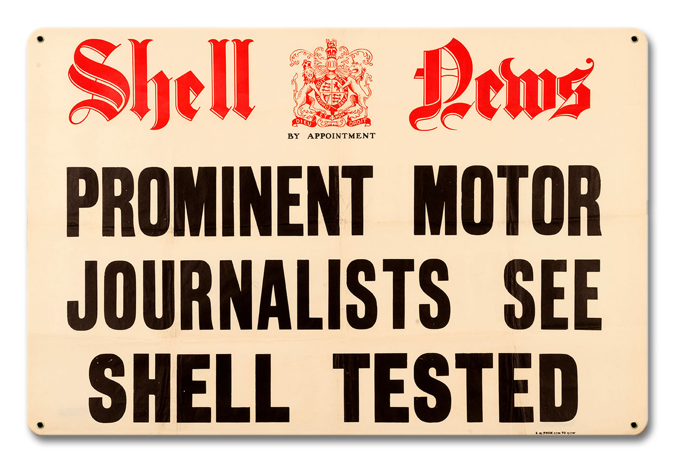 Shell News Journalists, Featured Artists/Shell, Satin, 12 X 18 Inches