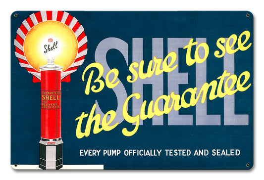 Shell Guarantee, Featured Artists/Shell, Satin, 18 X 12 Inches