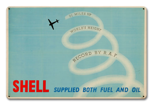 World Height Record, Featured Artists/Shell, Satin, 18 X 12 Inches