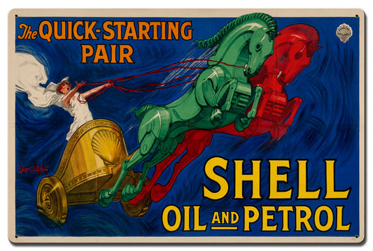 Quick Starting Pair, Featured Artists/Shell, Satin, 16 X 24 Inches