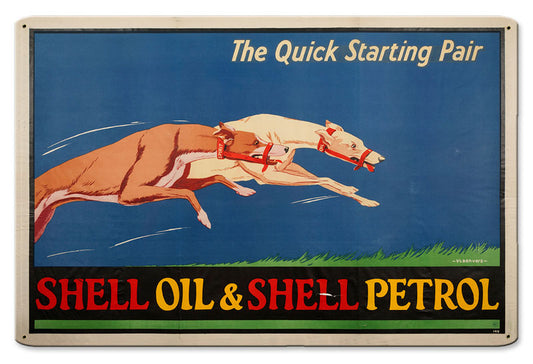 Quick Pair Dogs, Featured Artists/Shell, Satin, 12 X 18 Inches