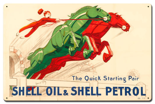 Quick Starting Red Green, Featured Artists/Shell, Satin, 16 X 24 Inches