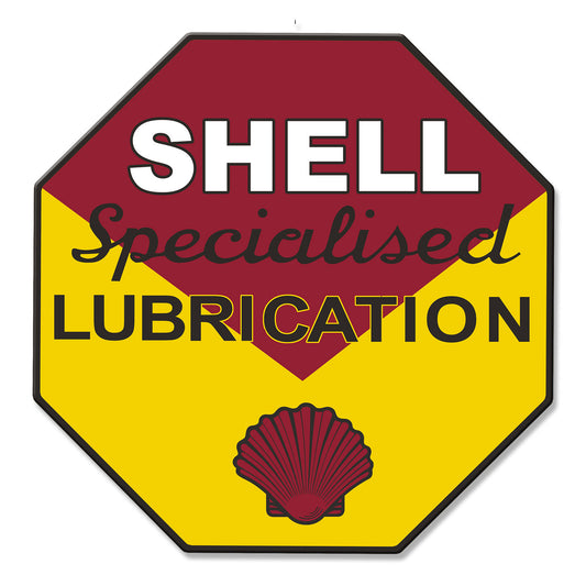 Shell Specialized, Featured Artists/Shell, SATIN STOP SIGN , 28 X 28 Inches