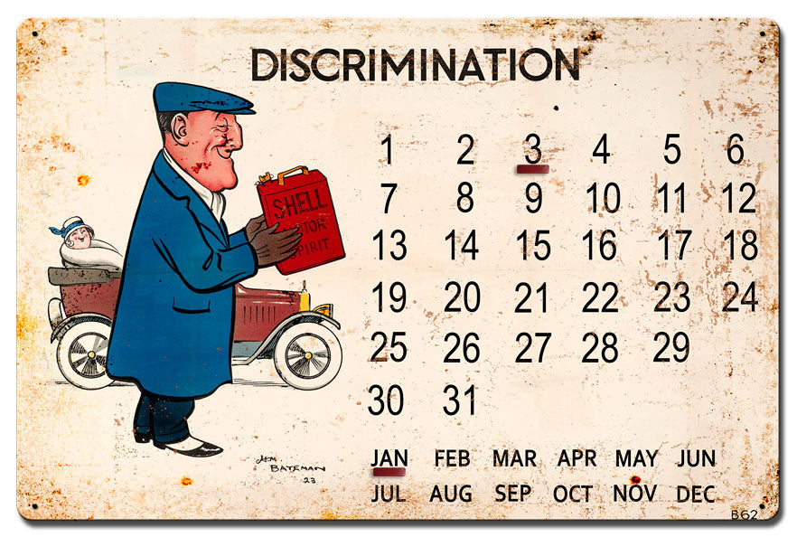 Discrimination Shell Motor Spirit Grunge, Featured Artists/Shell, Satin, 16 X 24 Inches