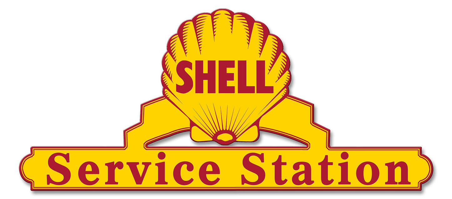 Shell Service Station, Featured Artists/Shell, Plasma, 25 X 11 Inches