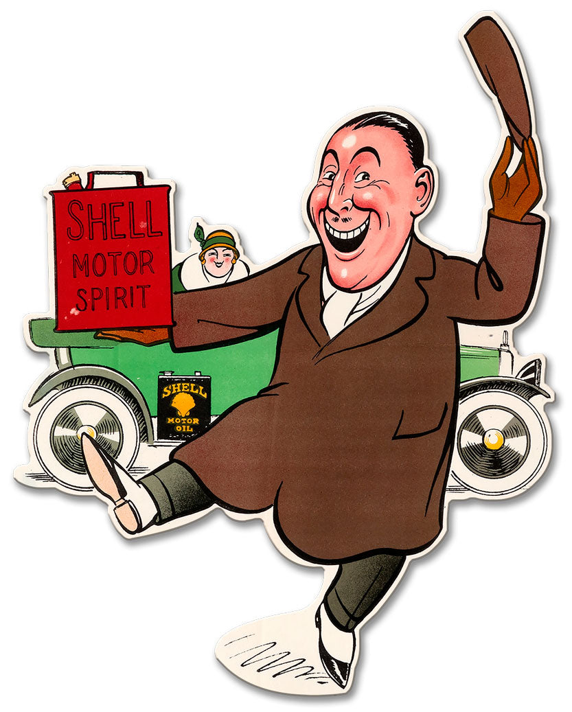 Shell Motor Spirit Jubilation, Featured Artists/Shell, Plasma, 16 X 21 Inches