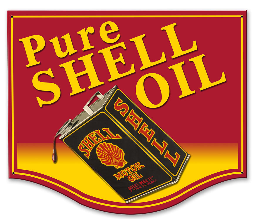 Pure Shell Oil, Featured Artists/Shell, Plasma, 19 X 16 Inches