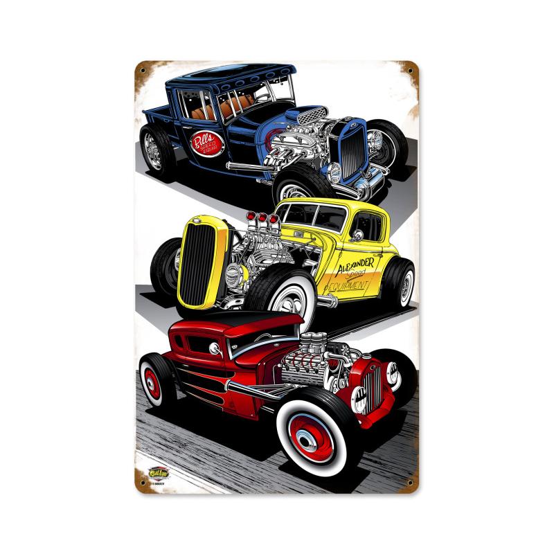 Mayheim Rebellion, Automotive, Metal Sign, 12 X 18 Inches