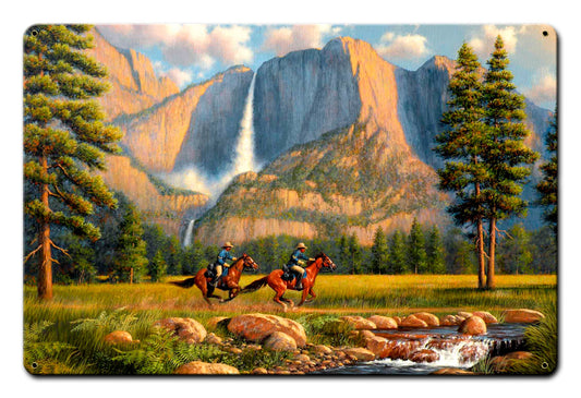 PROTECTING THE PERFECT, Licensed Products/Stan Stokes, SATIN METAL SIGN, 18 X 12 Inches