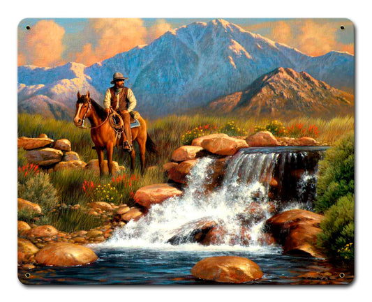 VERNAL EQUINOX, Licensed Products/Stan Stokes, SATIN METAL SIGN, 15 X 12 Inches
