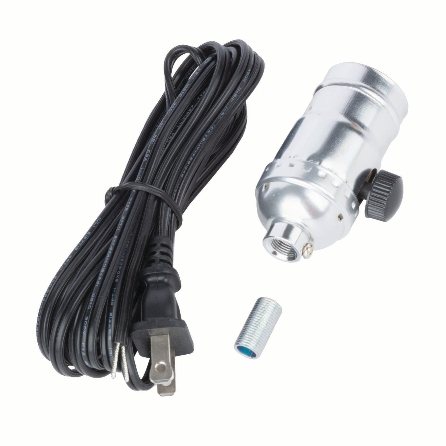 Swag kit with dimmable knob and quick connect