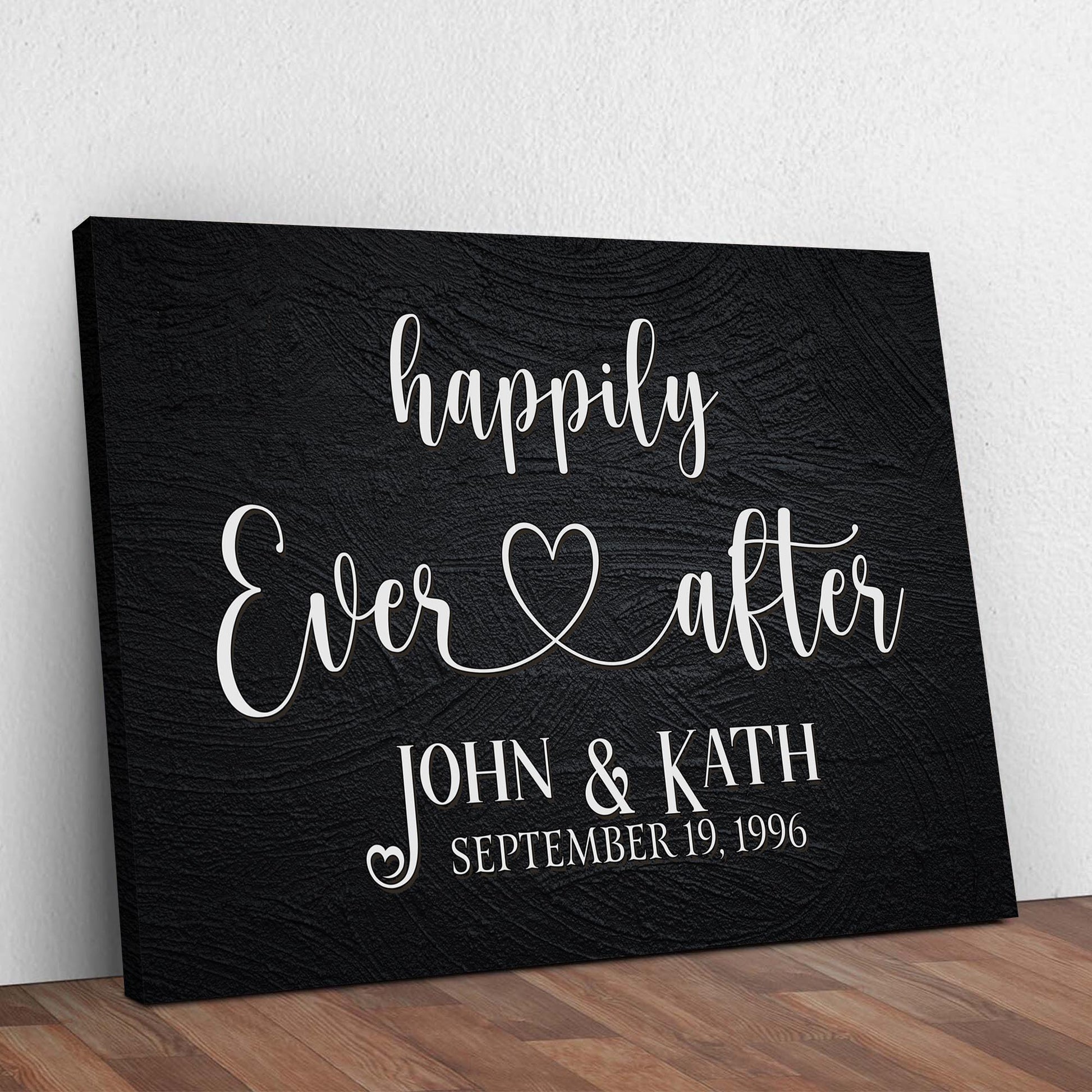 Happily Ever After Couple Sign VII