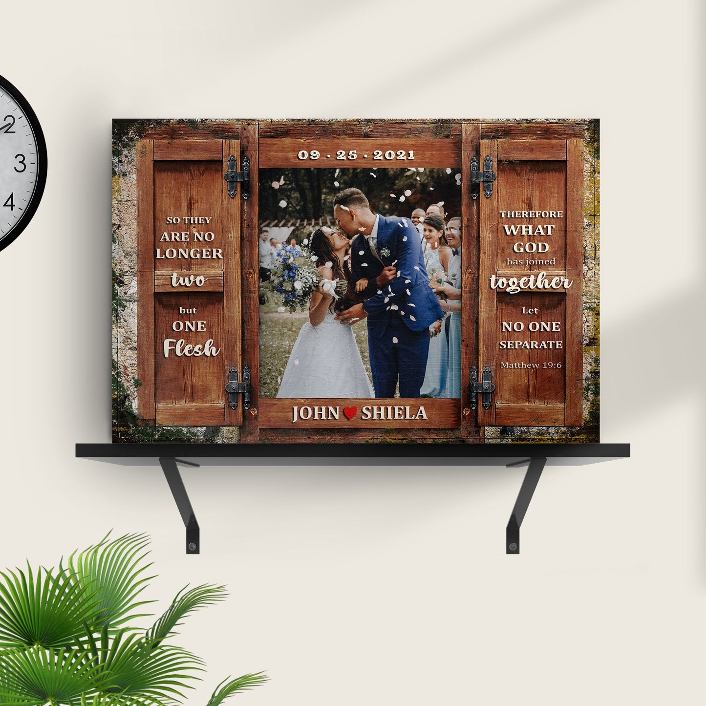 Matthew 19:6 - So They Are No Longer Two, But One Flesh Sign II