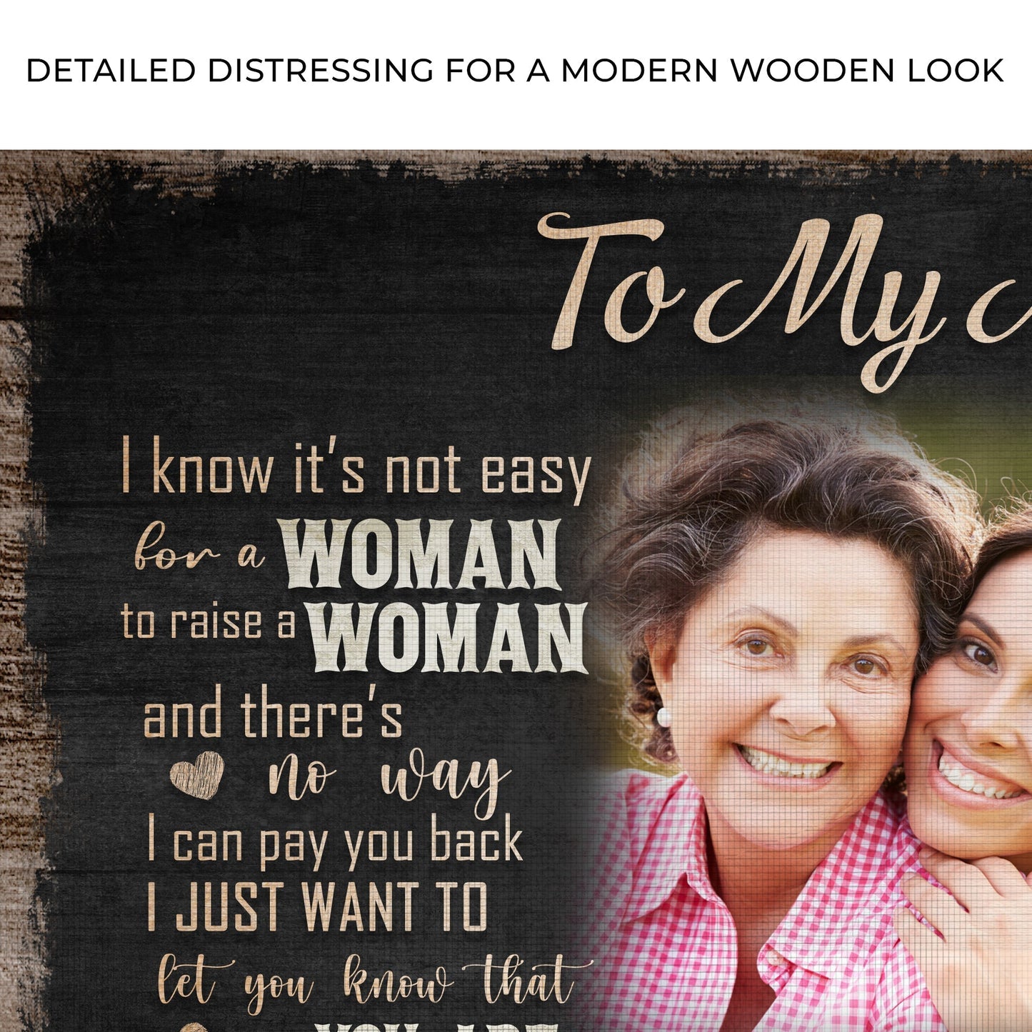 To My Mom, I Love You Sign II