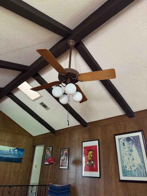 Modern Milk Glass Ceiling Fan LIGHT KIT