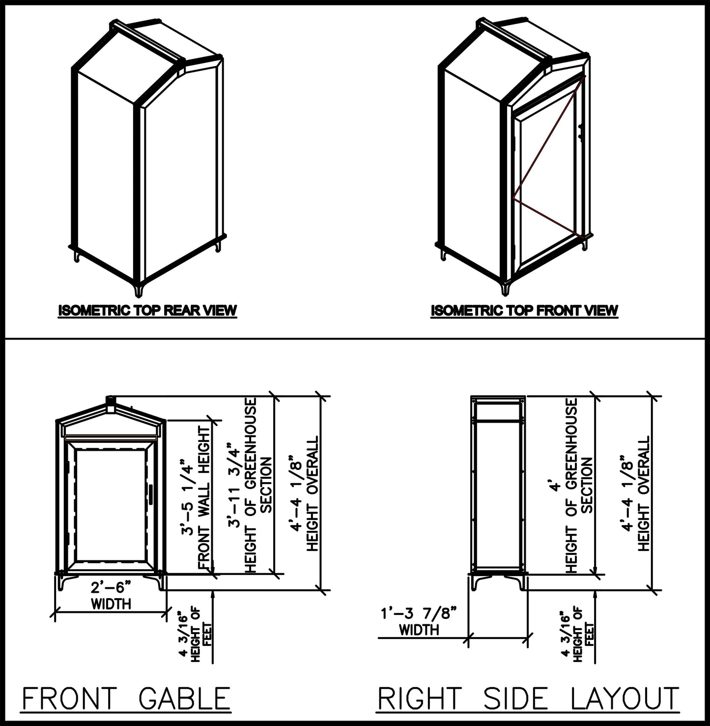 Indoor/Outdoor Garden Cabinet